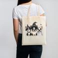 Cute Halloween Boston Terrier Dogs Witch Hat Ghost Dog For Men Women Kids Canvas Tote Bag, Boston Terrier Ghost Gifts, Boston Terrier Halloween Gifts, trending gift
