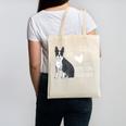Just A Girl Who Loves Her Boston Terrier Puppy Love Canvas Tote Bag, trending gift