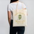 Mary Shelley's Monster Fan Club Gothic Horror Parody Canvas Tote Bag, trending gift