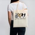 Peace Love Boston Terrier Boston Terrier Lover Dog Mom Canvas Tote Bag, Couple Gifts, Mom Gifts, Boston Terrier Mom Gifts, trending gift