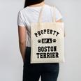 Property Of Boston Terrier Boston Terrier Shirt Canvas Tote Bag, trending gift