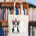 8 Years Old Birthday Boston Terrier Dog Lover 8th Party Kid Canvas Tote Bag, funny gift