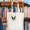 Best Boston Terrier Dog Mom Ever USA Flag For Men Women Kids Canvas Tote Bag, Boston Terrier Mom Tote Bags, funny gift