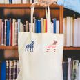 Boston Terrier 4th Of July Dog Patriotic USA Flag Man Woman Canvas Tote Bag, Patriotic Boston Terrier Tote Bags, Boston Terrier 4th Of July Tote Bags, funny gift