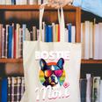 Boston Terrier Bostie Dog Breed Pet Bostie Mom Canvas Tote Bag, Boston Terrier Mom Tote Bags, funny gift