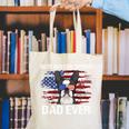 Boston Terrier Dad American Flag 4th Of July Dog Fathers Day Canvas Tote Bag, Boston Terrier Dad Tote Bags, American Boston Terrier Tote Bags, Boston Terrier 4th Of July Tote Bags, funny gift