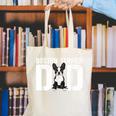 Boston Terrier Dad Of A Bostie Dad Bostie Father Canvas Tote Bag, Boston Terrier Dad Tote Bags, funny gift