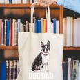 Boston Terrier Dog Dad Boston Terrier Dog Lovers Canvas Tote Bag, Boston Terrier Dad Tote Bags, funny gift