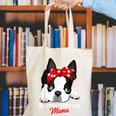 Boston Terrier Mum Dog Woman Idea Canvas Tote Bag, funny gift