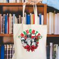 Boston Terrier Santa Claus Elf Reindeer Christmas Dog X-Mas Canvas Tote Bag, Boston Terrier Christmas Tote Bags, funny gift