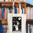 Boston Terrier Tarot Card Star With The Moon Men Women Kids Canvas Tote Bag, Boston Terrier Tarot Tote Bags, funny gift