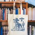 Boston Terrier UFO Cowboy Dog Dog Mom Dog Dad Alien Dog Canvas Tote Bag, Boston Terrier Mom Tote Bags, Boston Terrier Dad Tote Bags, funny gift