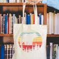 Catch Some Rays Vintage Retro Grizzly Bear Canvas Tote Bag, funny gift