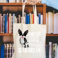 Coolest Boston Terrier Grandma Dog Canvas Tote Bag, funny gift