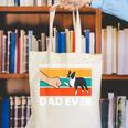 Cute Boston Terrier Best Boston Terrier Dad Ever Canvas Tote Bag, Boston Terrier Dad Tote Bags, funny gift