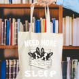 Cute Boston Terrier Need More Sleep Pajamas Nightgown Canvas Tote Bag, funny gift