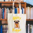 Lovely Harry Pugger Pug Canvas Tote Bag, funny gift