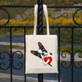 Boston Terrier Bostie Dog Kids Women Girls Canvas Tote Bag, funny design