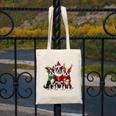 Boston Terrier Christmas Dogs Santa Reindeer Elf Canvas Tote Bag, Boston Terrier Christmas Gifts, funny design