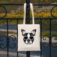 Boston Terrier Dad Father’s Day Dog Dad Men’s Canvas Tote Bag, Couple Gifts, Boston Terrier Dad Gifts, funny design