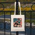 Boston Terrier Dog 4th Of July USA American Flag Patriotic Canvas Tote Bag, Patriotic Boston Terrier Gifts, American Boston Terrier Gifts, Boston Terrier 4th Of July Gifts, funny design