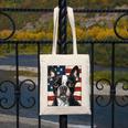 Boston Terrier Dog American Flag 4th Of July Patriotic Puppy Canvas Tote Bag, Patriotic Boston Terrier Gifts, American Boston Terrier Gifts, Boston Terrier 4th Of July Gifts, funny design