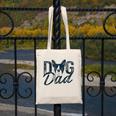 Boston Terrier Dog Dad Canvas Tote Bag, Couple Gifts, Boston Terrier Dad Gifts, funny design