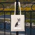 Boston Terrier Dog Dad Boston Terrier Dog Lovers Canvas Tote Bag, Couple Gifts, Boston Terrier Dad Gifts, funny design