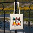 Boston Terrier Dog Lover Fall Ya'Ll Halloween Costume Men Women Canvas Tote Bag, Boston Terrier Halloween Gifts, funny design