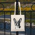Boston Terrier Dog Motif Pet Illustration Boston Terrier For Men Women Kids Canvas Tote Bag, funny design