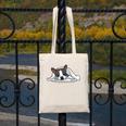 Boston Terrier Dog Official Sleeping Men Women Girls Kids Canvas Tote Bag, funny design