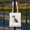 Boston Terrier Dog Owner Grandma Canvas Tote Bag, funny design