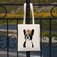 Boston Terrier Dog Wearing Crown For Men Women Girls Kids Canvas Tote Bag, funny design