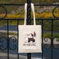 Boston Terrier Fart American Gentleman Non-Sporting Dog Canvas Tote Bag, American Boston Terrier Gifts, funny design