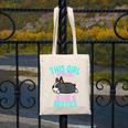 Boston Terrier This Girl Runs On Jesus And Boston Terriers Canvas Tote Bag, funny design