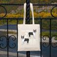 Boston Terrier Humor Bostie Dog Lover For Men Women Kids Canvas Tote Bag, funny design