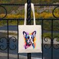 Boston Terrier Lover Pop Art Color Boston Terrier Dog For Men Women Girls Kids Canvas Tote Bag, funny design