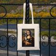 Boston Terrier Mona Lisa Painting Art Dog Mom Dad For Men Women Kids Canvas Tote Bag, Couple Gifts, Mom Gifts, Boston Terrier Dad Gifts, Boston Terrier Mom Gifts, funny design