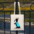 Boston Terrier Tattoos I Love Mom Canvas Tote Bag, Couple Gifts, Mom Gifts, Boston Terrier Mom Gifts, funny design