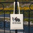 Cute Boston Terrier Boston Mama Canvas Tote Bag, funny design