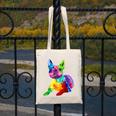 Dog Lover Boston Terrier Dog Colorful Boston Terrier Men Women Kids Canvas Tote Bag, funny design