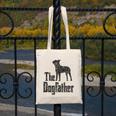 The Dogfather Boston Terrier Dog Funny Dog Gift T-Shirt For Men Women Girls Kids Canvas Tote Bag, funny design