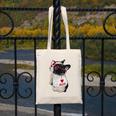 Girls I Heart Mom Love Mama Boston Terrier Dog Lover Canvas Tote Bag, Couple Gifts, Mom Gifts, Boston Terrier Mom Gifts, funny design