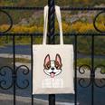 Just a Girl Who Loves Boston Terriers Canvas Tote Bag, funny design
