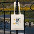 Kawaii Kids & Boys Astronaut Space Boston Terrier Dog Lover Canvas Tote Bag, funny design