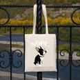 Love NOPE Boston Terrier Dog Lover Canvas Tote Bag, funny design
