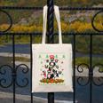 Ugly Sweater Christmas Tree Boston Terrier Dog Xmas Pajama Canvas Tote Bag, Boston Terrier Christmas Gifts, funny design