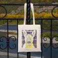 Vintage Boston Terrier Dog Canvas Tote Bag, funny design