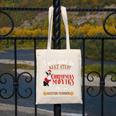 Watch Christmas Movies With My Boston Terrier Bostie Canvas Tote Bag, Boston Terrier Christmas Gifts, funny design