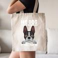 Boston Terrier American Gentleman Dog Lover I'm Well Trained Canvas Tote Bag, novelty gifts, funny gifts